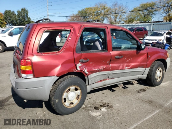 2001 Ford Escape XLS with VIN 1FMYU021X1KA95701, listed as a Copart auction lot 76782574 with 139,174 mi miles and Salvage Title. Bid and sale history available at carsss.com. Image 3.