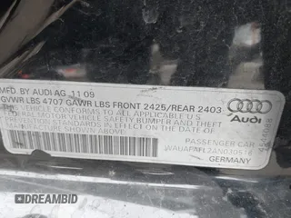 2010 Audi A4 Premium с VIN WAUAFAFL2AN030516, выставлен на аукционе IAAI как лот 41858349 с пробегом 221 745 миль миль и . История ставок и продаж доступна на DreamBid. Изображение 9.
