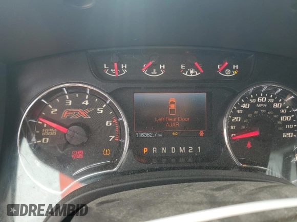 2014 Ford F-150 XL with VIN 1FTFW1ET4EFC54428, listed as a Copart auction lot 60345545 with 116,362 mi miles and Salvage title. Bid and sale history available at DreamBid. Image 9.