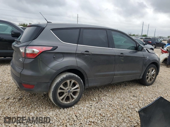 2017 Ford Escape SE with VIN 1FMCU0G98HUE35046, listed as a Copart auction lot 50996105 with 60,765 mi miles and Salvage Title. Bid and sale history available at DreamBid. Image 3.