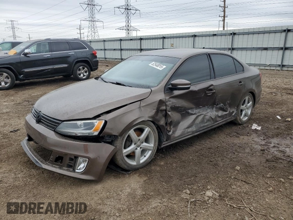 2012 Volkswagen Jetta Sedan TDI with VIN 3VW3L7AJ6CM459116, listed as a Copart auction lot 52548015 with 142,280 mi miles and Salvage Title. Bid and sale history available at carsss.com. Image 1.