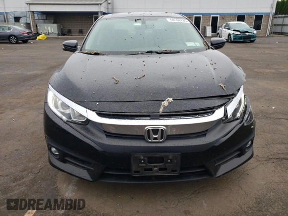 2017 Honda Civic EX-L with VIN 19XFC1F73HE201731, listed as a Copart auction lot 60104785 with 63,932 mi miles and Salvage title. Bid and sale history available at DreamBid. Image 5.