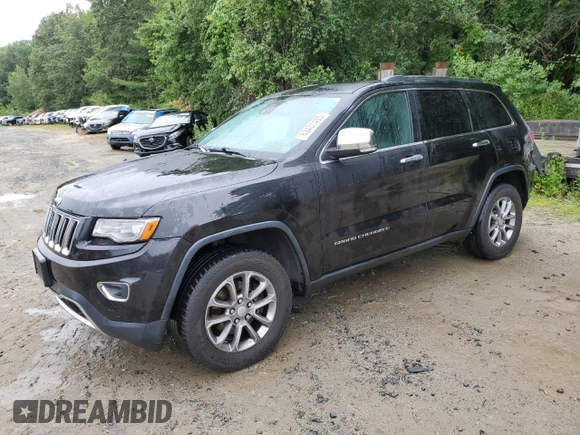 2014 Jeep Grand Cherokee Limited with VIN 1C4RJFBM6EC293304, listed as a Copart auction lot 63431405 with 181,207 mi miles and Clean title. Bid and sale history available at DreamBid. Image 1.