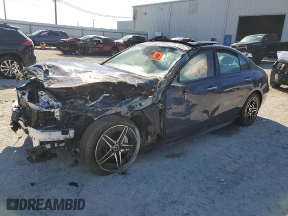 2024 Mercedes-Benz C 300 with VIN W1KAF4GB8RR226139, listed as a Copart auction lot 48610065 with Not Provided miles and Non Repairable. Bid and sale history available at DreamBid. Image 1.