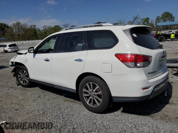 2016 Nissan Pathfinder S with VIN 5N1AR2MN1GC660242, listed as a Copart auction lot 51994375 with 115,084 mi miles and Salvage Title. Bid and sale history available at carsss.com. Image 2.