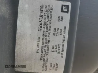 2007 Saturn ION z VIN 1G8AV18F67Z182520, wystawiony jako Copart lot #48143615 z przebiegiem 70 720 mil mil oraz Szkoda całkowita • Salvage title. Historia ofert i sprzedaży dostępna na DreamBid. Obrazek 12.