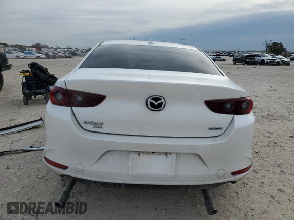 2023 Mazda 3 S Premium with VIN 3MZBPBDM4PM379568, listed as a Copart auction lot 88546265 with 11,420 mi miles and Salvage title. Bid and sale history available at DreamBid. Image 6.