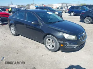2015 Chevrolet Cruze LT with VIN 1G1PC5SB3F7113824, listed as a IAAI auction lot 42220643 with 122,213 mi miles and . Bid and sale history available at DreamBid. Image 1.