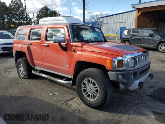 2008 Hummer H3 SUV Alpha with VIN 5GTEN63LX88186099, listed as a Copart auction lot 47097095 with 208,039 mi miles and Salvage Title. Bid and sale history available at carsss.com. Image 4.