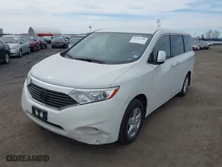 2012 Nissan Quest SL with VIN JN8AE2KP7C9049440, listed as a IAAI auction lot 41387304 with 72,797 mi miles. Bid and sale history available at carsss.com. Image 2.