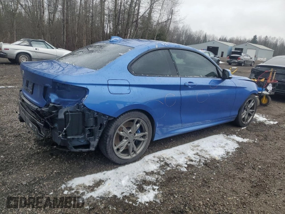 2014 BMW 2 Series 228i with VIN WBA1F5C57EV255677, listed as a Copart auction lot 52769705 with 123,755 mi miles and Clean Title. Bid and sale history available at DreamBid. Image 3.