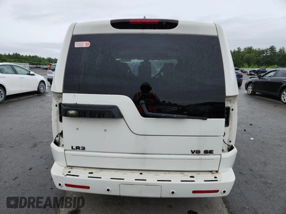 2006 Land Rover LR3 SE with VIN SALAE25436A371551, listed as a Copart auction lot 60374745 with Not provided miles and Clean title. Bid and sale history available at DreamBid. Image 6.