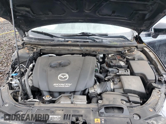 2015 Mazda 3 S Grand Touring with VIN JM1BM1W31F1241007, listed as a Copart auction lot 86425034 with 119,674 mi miles and Salvage Title. Bid and sale history available at DreamBid. Image 12.