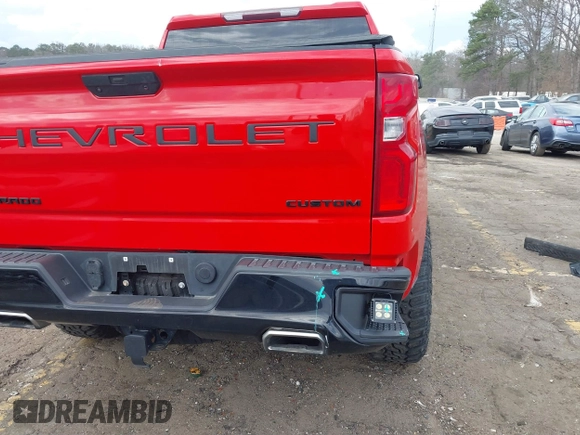 2020 Chevrolet Silverado 1500 Custom Trail Boss with VIN 3GCPYCEF2LG189479, listed as a IAAI auction lot 41794876 with 73,424 mi miles and . Bid and sale history available at DreamBid. Image 6.