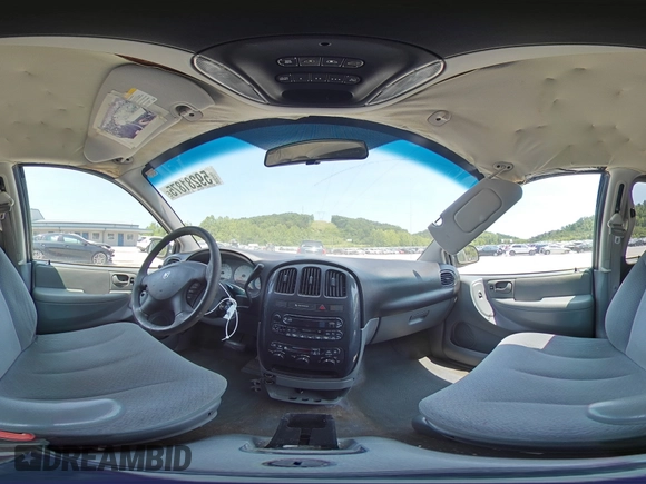 2005 Dodge Caravan SXT with VIN 2D4GP44L75R580045, listed as a Copart auction lot 59281875 with 184,339 mi miles and Salvage title. Bid and sale history available at DreamBid. Image 15.