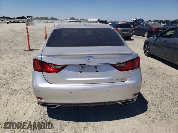 2014 Lexus GS 350 with VIN JTHCE1BL1E5021086, listed as a Copart auction lot 61156224 with 135,375 mi miles and Salvage Title. Bid and sale history available at DreamBid. Image 6.