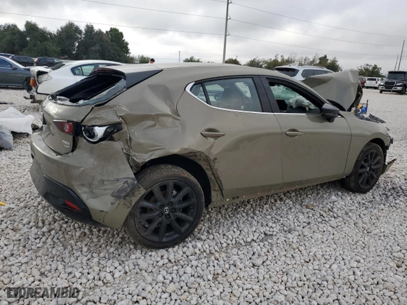 2024 Mazda Mazda3 Hatchback 2.5 Carbon Turbo with VIN JM1BPBYYXR1705745, listed as a Copart auction lot 79362914 with 0 mi miles and Salvage Title. Bid and sale history available at carsss.com. Image 3.