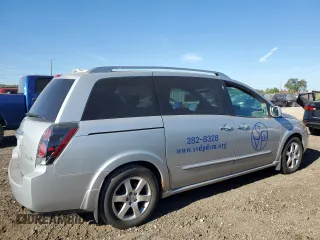 2008 Nissan Quest with VIN 5N1BV28U98N101657, listed as a Copart auction lot 73183964 with 86,047 mi miles and Salvage Title. Bid and sale history available at carsss.com. Image 3.