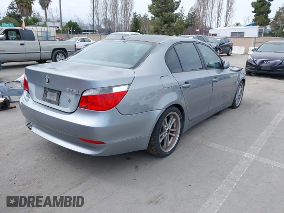 2005 BMW 5 Series 545i with VIN WBANB33555CN64724, listed as a IAAI auction lot 41715011 with 152,043 mi miles and . Bid and sale history available at carsss.com. Image 4.