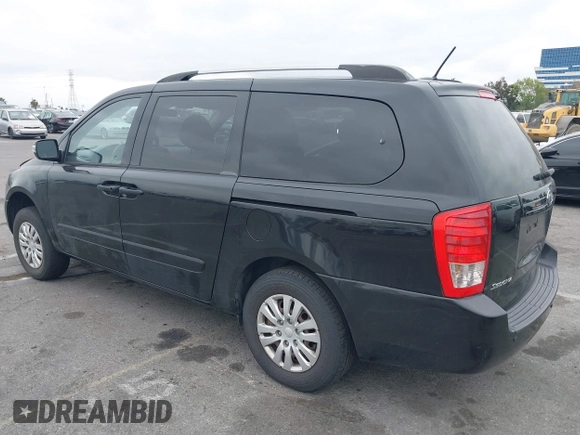 2012 Kia Sedona LX with VIN KNDMG4C70C6443196, listed as a IAAI auction lot 41895806 with 1 mi miles. Bid and sale history available at carsss.com. Image 14.