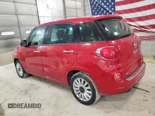 2014 FIAT 500L Easy with VIN ZFBCFABH0EZ012224, listed as a Copart auction lot 53859854 with 95,163 mi miles and Salvage Title. Bid and sale history available at DreamBid. Image 2.