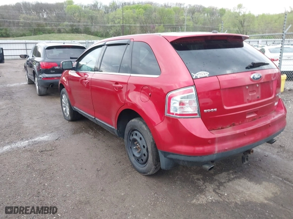 2010 Ford Edge Limited with VIN 2FMDK4KC5ABB63247, listed as a IAAI auction lot 42099347 with 267,882 mi miles. Bid and sale history available at carsss.com. Image 3.