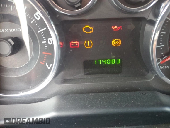 2010 Ford Edge SE with VIN 2FMDK3GC1ABA12635, listed as a Copart auction lot 50994005 with 174,083 mi miles and Salvage Title. Bid and sale history available at carsss.com. Image 9.