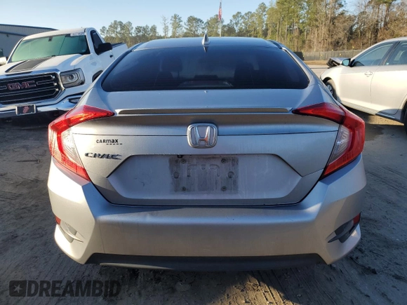 2017 Honda Civic Sedan EX-T with VIN 19XFC1F32HE014574, listed as a Copart auction lot 43198495 with 99,805 mi miles and Salvage Title. Bid and sale history available at carsss.com. Image 6.