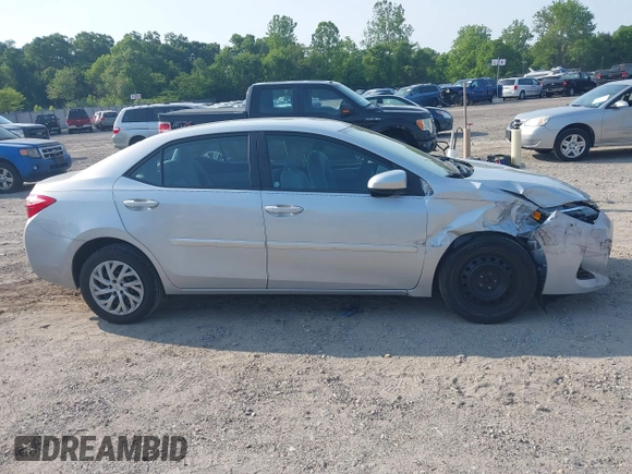 2018 Toyota Corolla L with VIN 2T1BURHE6JC100175, listed as a IAAI auction lot 42405737 with 123,183 mi miles and . Bid and sale history available at DreamBid. Image 13.