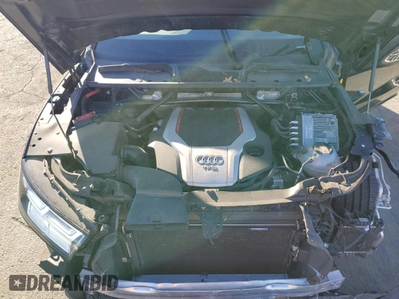 2020 Audi SQ5 Premium Plus with VIN WA1B4AFY4L2077702, listed as a Copart auction lot 76933874 with 76,419 mi miles and Salvage Title. Bid and sale history available at DreamBid. Image 11.