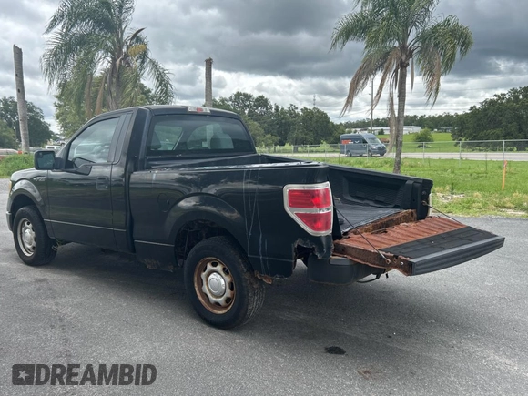 2013 Ford F-150 XL with VIN 1FTMF1CM7DFE09796, listed as a Copart auction lot 59937875 with 67,872 mi miles and Clean title. Bid and sale history available at DreamBid. Image 3.