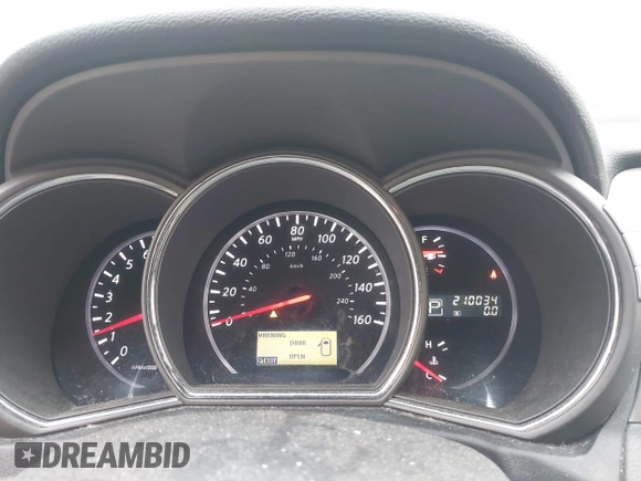 2014 Nissan Murano S with VIN JN8AZ1MW8EW517148, listed as a IAAI auction lot 41683358 with 210,034 mi miles. Bid and sale history available at carsss.com. Image 7.