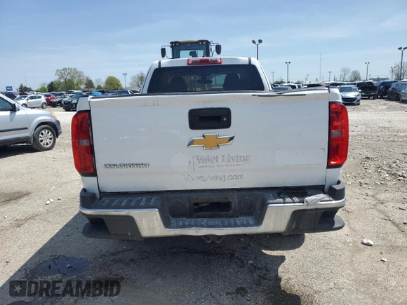 2018 Chevrolet Colorado 2WD Work Truck with VIN 1GCHSBEA9J1305907, listed as a Copart auction lot 54342455 with 171,568 mi miles and Clean Title. Bid and sale history available at carsss.com. Image 6.