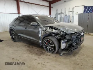 2019 Audi Q8 Premium Plus with VIN WA1EVAF19KD029726, listed as a Copart auction lot 78515944 with 0 mi miles and Salvage Title. Bid and sale history available at carsss.com. Image 4.