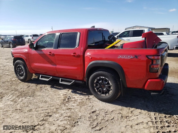 2025 Nissan Frontier SV with VIN 1N6ED1EJ0SN618133, listed as a Copart auction lot 41854885 with 853 mi miles and Salvage Title. Bid and sale history available at carsss.com. Image 2.