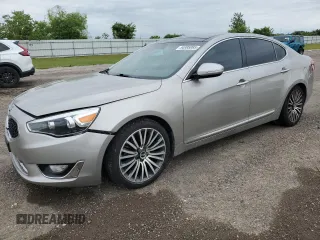 2015 Kia Cadenza Premium z VIN KNALN4D72F5181513, wystawiony jako Copart lot #54995085 z przebiegiem 100 127 mil mil oraz Szkoda całkowita • Salvage title. Historia ofert i sprzedaży dostępna na DreamBid. Obrazek 1.