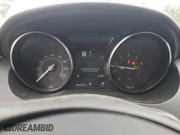 2019 Jaguar E-Pace S with VIN SADFJ2FX6K1Z64885, listed as a Copart auction lot 49247565 with 94,126 mi miles and Salvage Title. Bid and sale history available at DreamBid. Image 9.