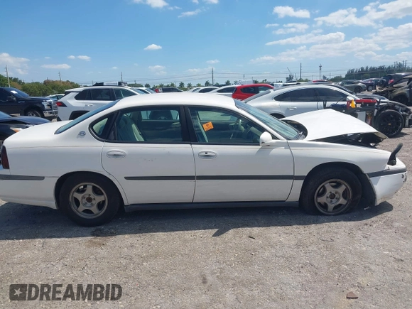 2003 Chevrolet Impala with VIN 2G1WF52E039446800, listed as a IAAI auction lot 42048845 with 114,988 mi miles and . Bid and sale history available at DreamBid. Image 14.