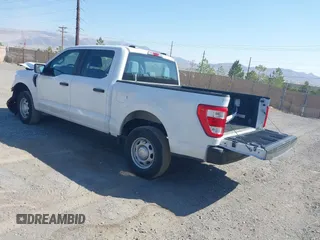 2023 Ford F-150 XL with VIN 1FTEW1EB5PKD32258, listed as a IAAI auction lot 42718821 with 44,110 mi miles and . Bid and sale history available at DreamBid. Image 3.