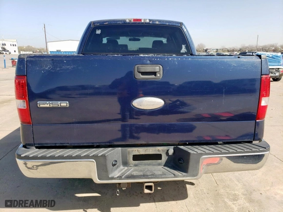 2006 Ford F-150 XLT with VIN 1FTRW12W86KD95832, listed as a Copart auction lot 49172245 with 0 mi miles and Salvage Title. Bid and sale history available at carsss.com. Image 6.
