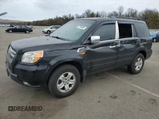2006 Honda Pilot LX z VIN 2HKYF18176H520129, wystawiony jako Copart lot #47784005 z przebiegiem 168 237 mil mil oraz Szkoda całkowita • Salvage title. Historia ofert i sprzedaży dostępna na DreamBid. Obrazek 1.