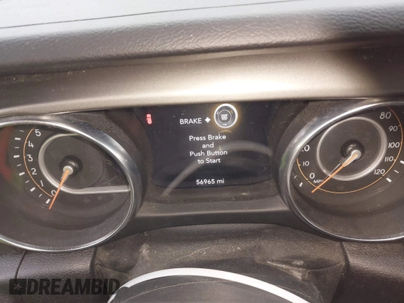 2021 Jeep Wrangler Sport with VIN 1C4GJXAN5MW627228, listed as a IAAI auction lot 42170010 with 56,965 mi miles and . Bid and sale history available at DreamBid. Image 7.
