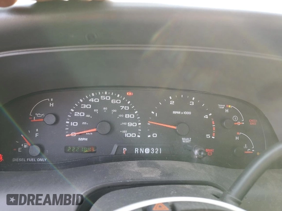 2003 Ford Excursion Special Serv z VIN 1FMSU41P43EC80167, wystawiony jako Copart lot #48924155 z przebiegiem 222 184 mil mil oraz Szkoda całkowita • Salvage title. Historia ofert i sprzedaży dostępna na DreamBid. Obrazek 9.