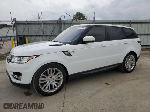 2016 Land Rover Range Rover Sport HSE with VIN SALWR2VF7GA581678, listed as a Copart auction lot 53887425 with 102,062 mi miles and Clean title. Bid and sale history available at DreamBid. Image 1.