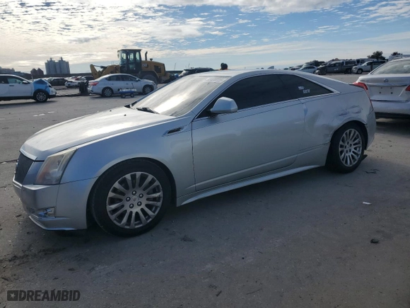 2011 Cadillac CTS Coupe Performance with VIN 1G6DJ1EDXB0122211, listed as a Copart auction lot 88420225 with 161,837 mi miles and Salvage Title. Bid and sale history available at carsss.com. Image 1.
