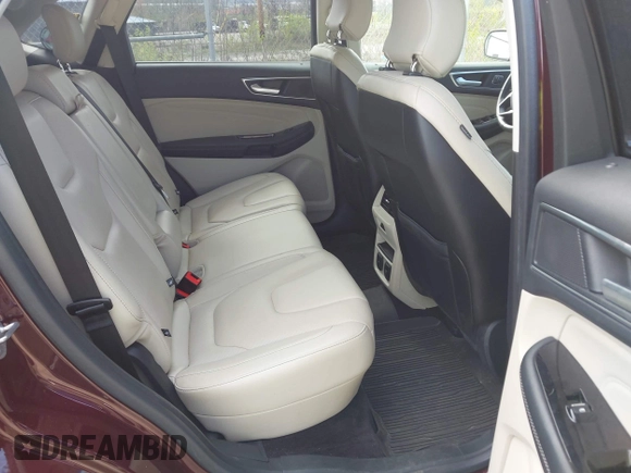 2017 Ford Edge Titanium with VIN 2FMPK4K81HBB51275, listed as a IAAI auction lot 42072543 with 90,912 mi miles. Bid and sale history available at carsss.com. Image 8.