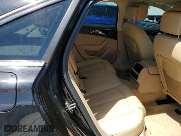 2013 Audi A6 Premium Plus with VIN WAUDFAFC4DN049067, listed as a Copart auction lot 55637955 with 61,964 mi miles and Salvage title. Bid and sale history available at DreamBid. Image 10.