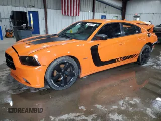 2014 Dodge Charger RT z VIN 2C3CDXCT2EH140235, wystawiony jako Copart lot #58149555 z przebiegiem 78 779 mil mil oraz Szkoda całkowita • Salvage title. Historia ofert i sprzedaży dostępna na DreamBid. Obrazek 1.
