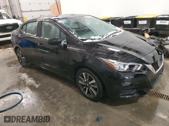 2021 Nissan Versa SV with VIN 3N1CN8EV5ML849604, listed as a Copart auction lot 42755325 with 89,119 mi miles and Clean title. Bid and sale history available at DreamBid. Image 4.