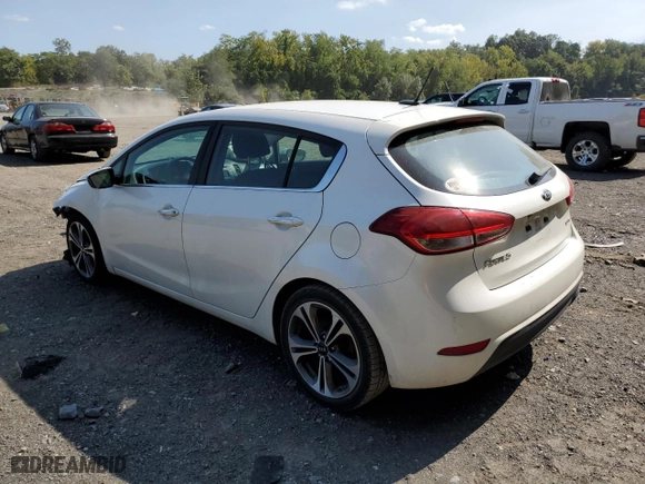 2016 Kia Forte 5-Door EX with VIN KNAFX5A8XG5629444, listed as a Copart auction lot 70955694 with 80,475 mi miles and Salvage Title. Bid and sale history available at carsss.com. Image 2.